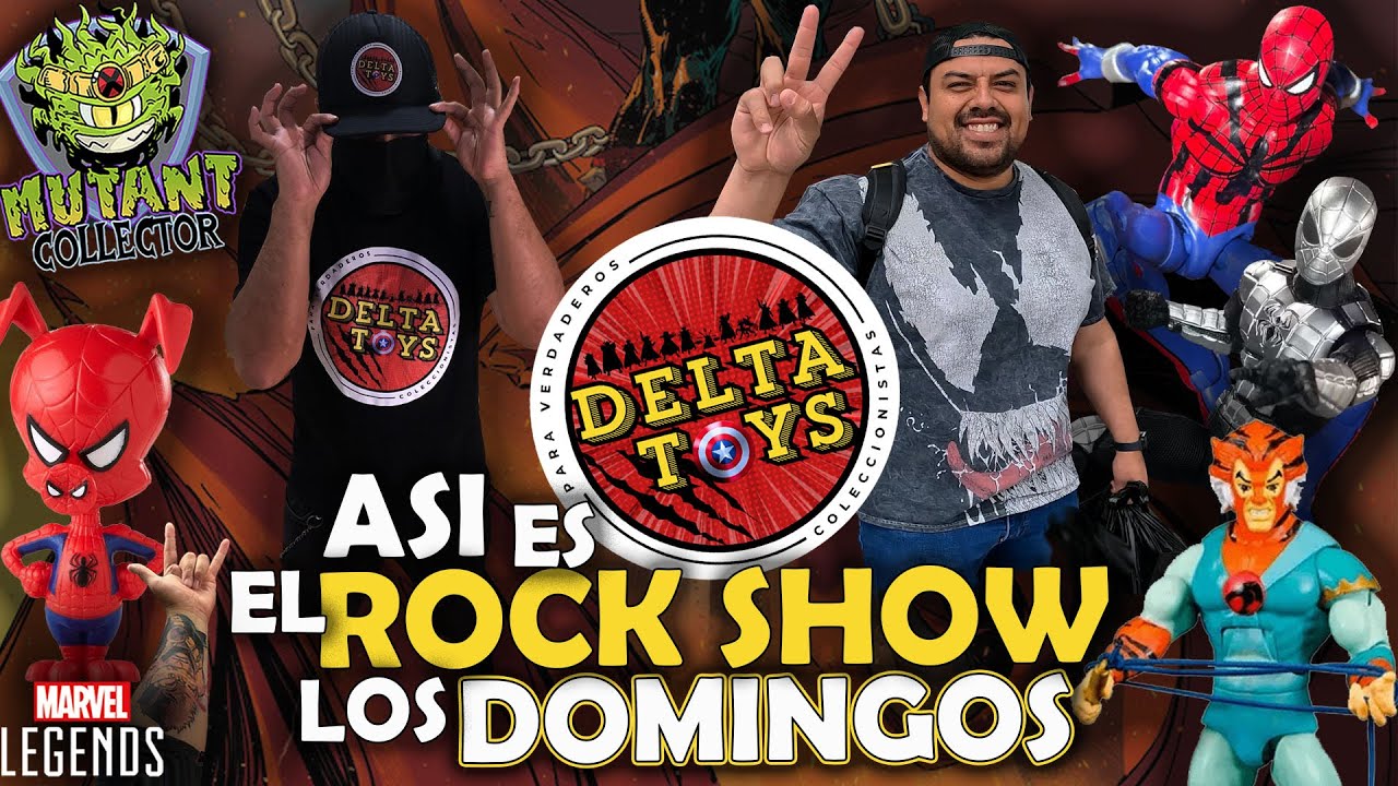 ASI ES EL ROCK SHOW LOS DOMINGOS!😳Video 2025 | Buscando Figuras con DELTA TOYS!✨ @Delta Toys