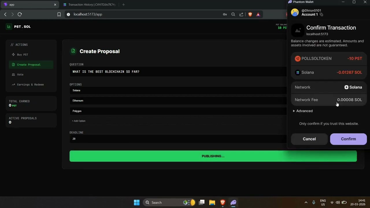 From Tokens to Voting  | Building a Solana Governance DApp (Full Walkthrough)