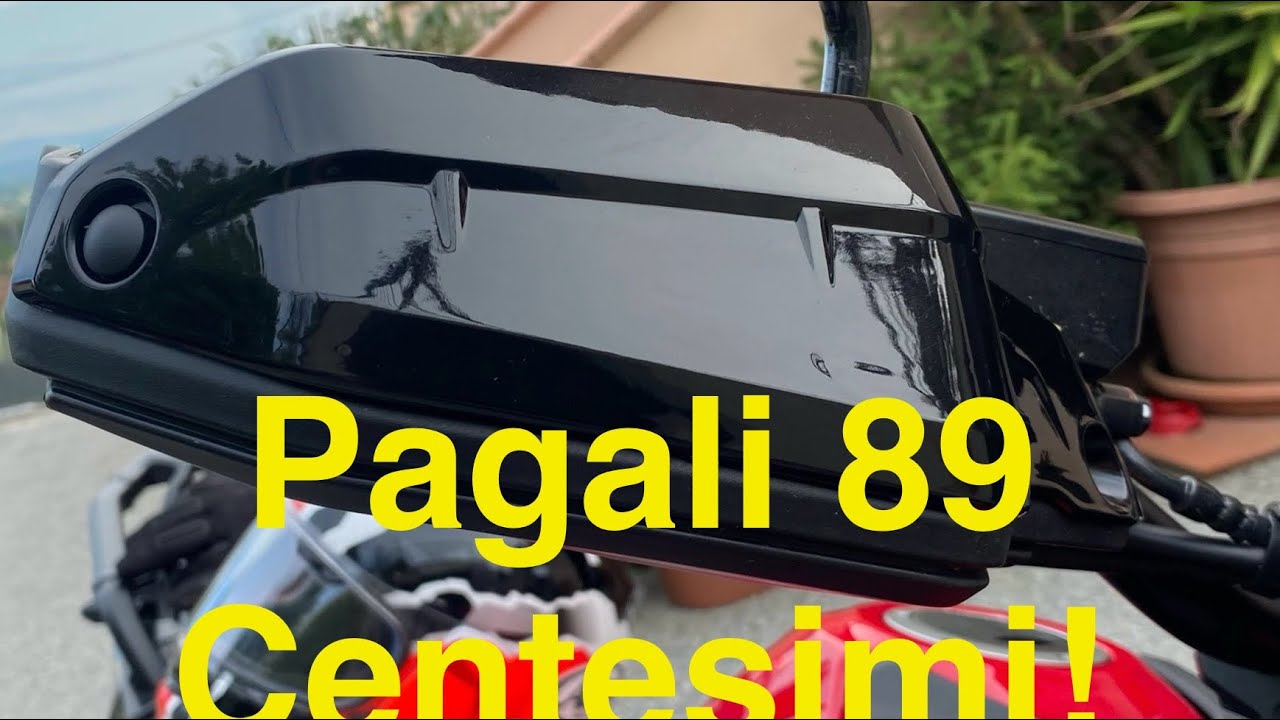 Paramani Honda Africa Twin a 89 CENTESIMI unboxing e test montaggio