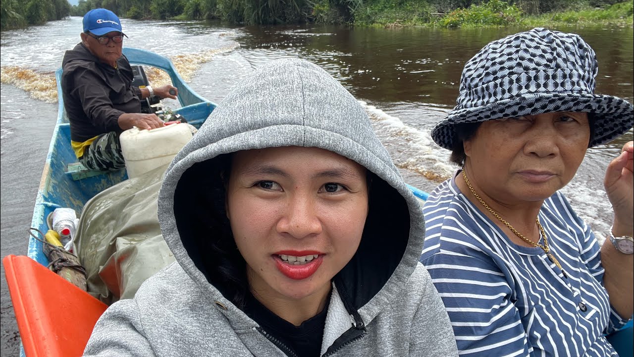 Beli Buahan & Lauk Bawa Balik Passin// Perjalanan Balik Kampung Passin Ujan Tengah Jalan