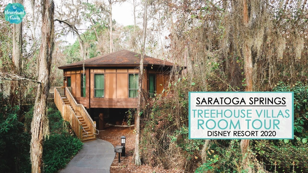 Disney's Tree House Villas In Depth Room Tour 2020 - Disney's Saratoga Springs