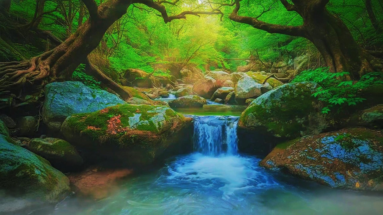 Relaxing Nature Sounds for Sleep, Forest Sounds, Beautiful Birds Singing,Relax, Study, Meditate,#001