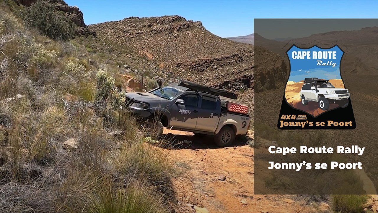 Removing a boulder from the Johnny se Poort Trail