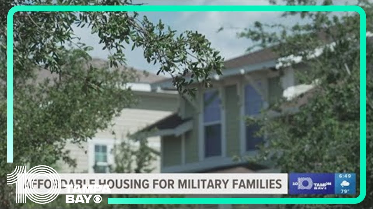 Here's how the affordable housing crisis affects military families at MacDill Air Force Base