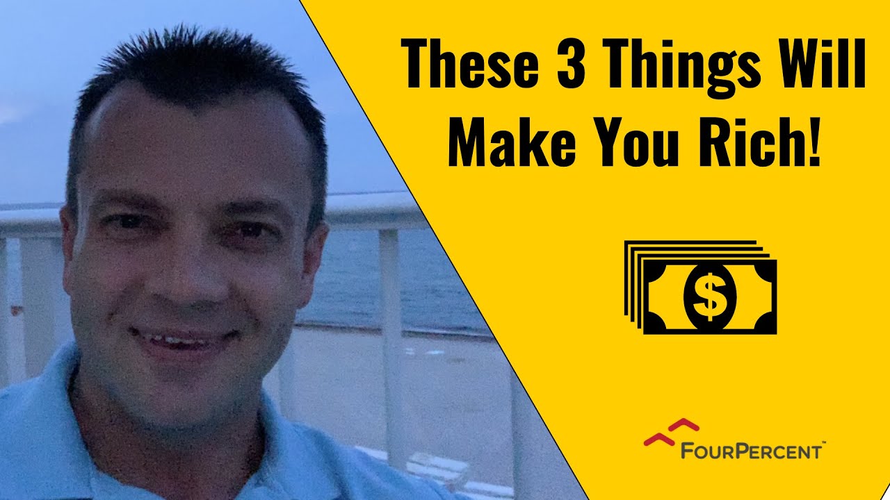These 3 Things Will Make You Rich! | Vick Strizheus 001