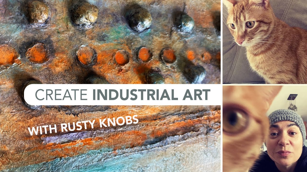 Create INDUSTRIAL ART with easy methods step by step!