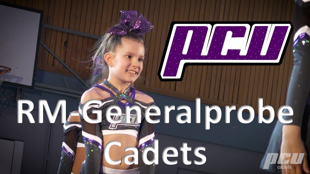Generalprobe der Cadets vor der RM West 2019