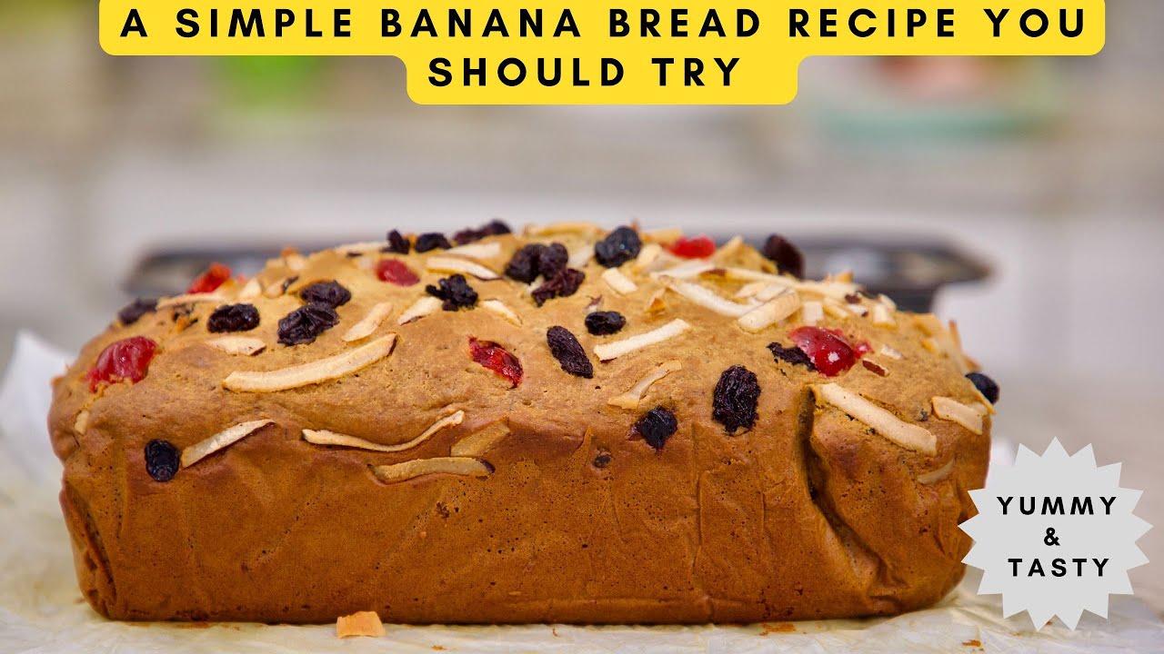 A Simple Banana Bread Recipe You Should Try - Zeelicious Foods