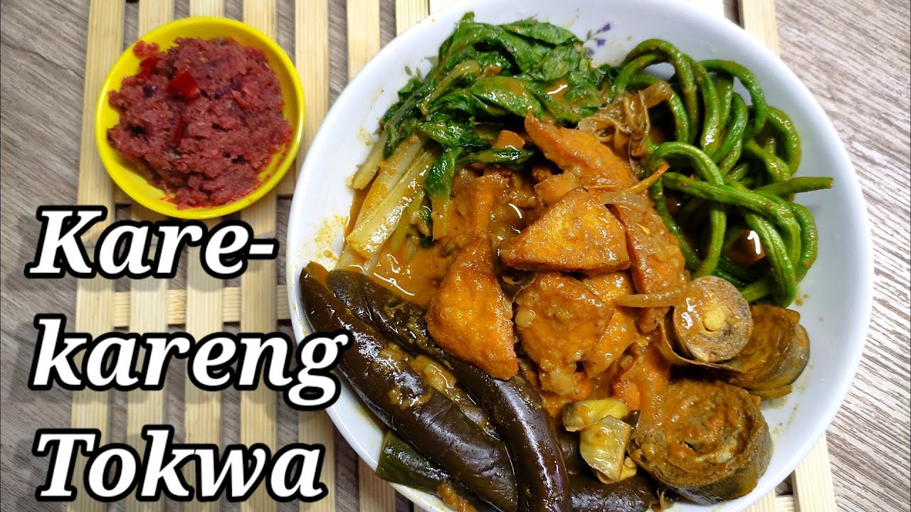 TOFU KARE-KARE/ HEALTHY RECIPE