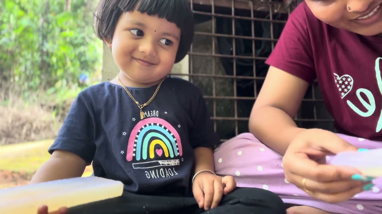 നന്ദൂട്ടിക്ക് കുളിക്കാൻ സോപ്പ് ഉണ്ടാക്കിയാലോ 🥰