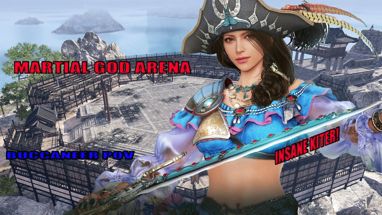 Martial God Arena: Insane Kiter Buccaneer POV | Buccaneer PVP | Black Desert Mobile