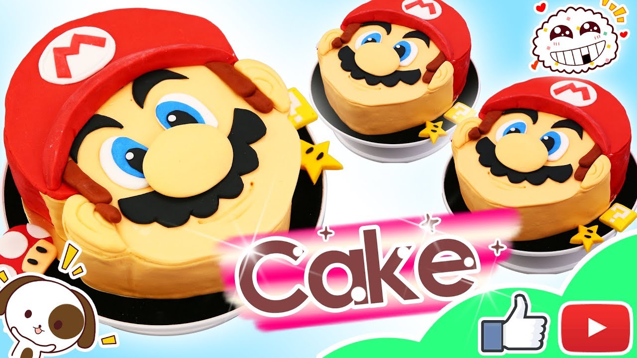Super Mario Cake | Cake Recipes | Dessert Recipes | Fondant Cake | Cake Ideas