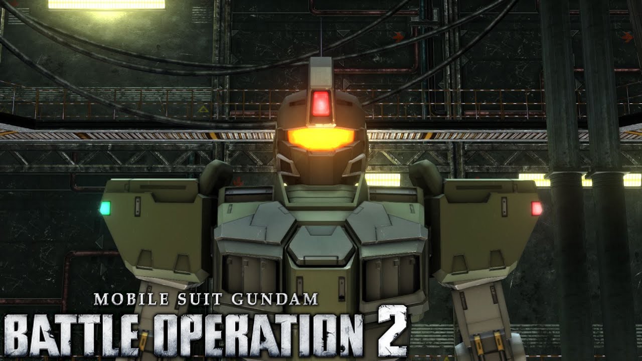 Mobile Suit Gundam Battle Operation 2 - GM Sniper Custom (LV1) ALL MOVES