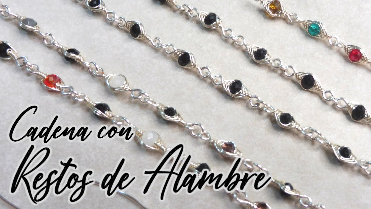 Preciosa Cadena con RESTOS DE ALAMBRE!!!