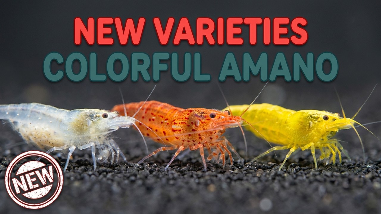 Amano Shrimp - Colorful Algae Eaters For Aquascapes and Community Aquariums