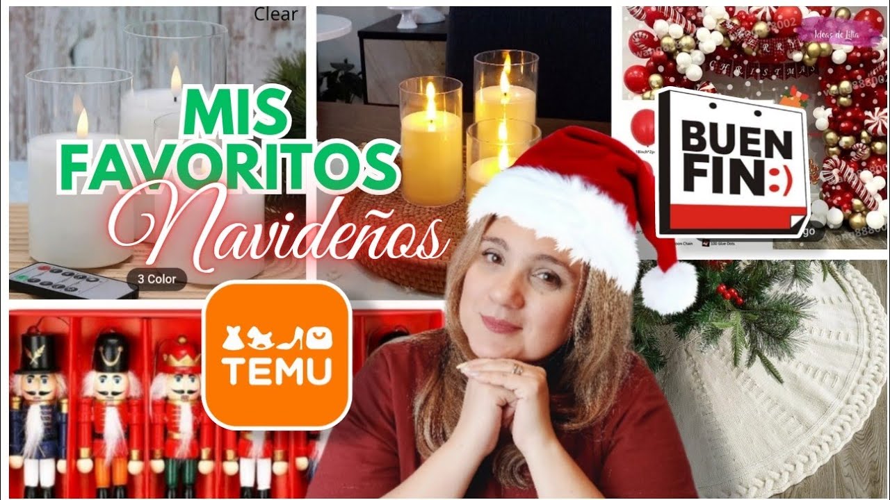 TEMU HAUL de BUEN FIN / COMPRAS NAVIDEÑAS 2024  ✅️ INDISPENSABLES