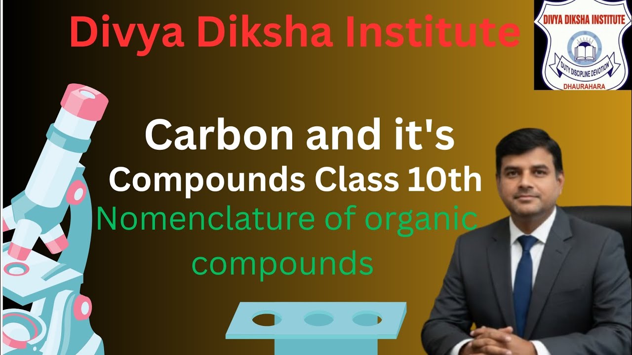 Carbon and Its Compounds Nomenclature | Class 10 Chemistry Full Concept 🔥