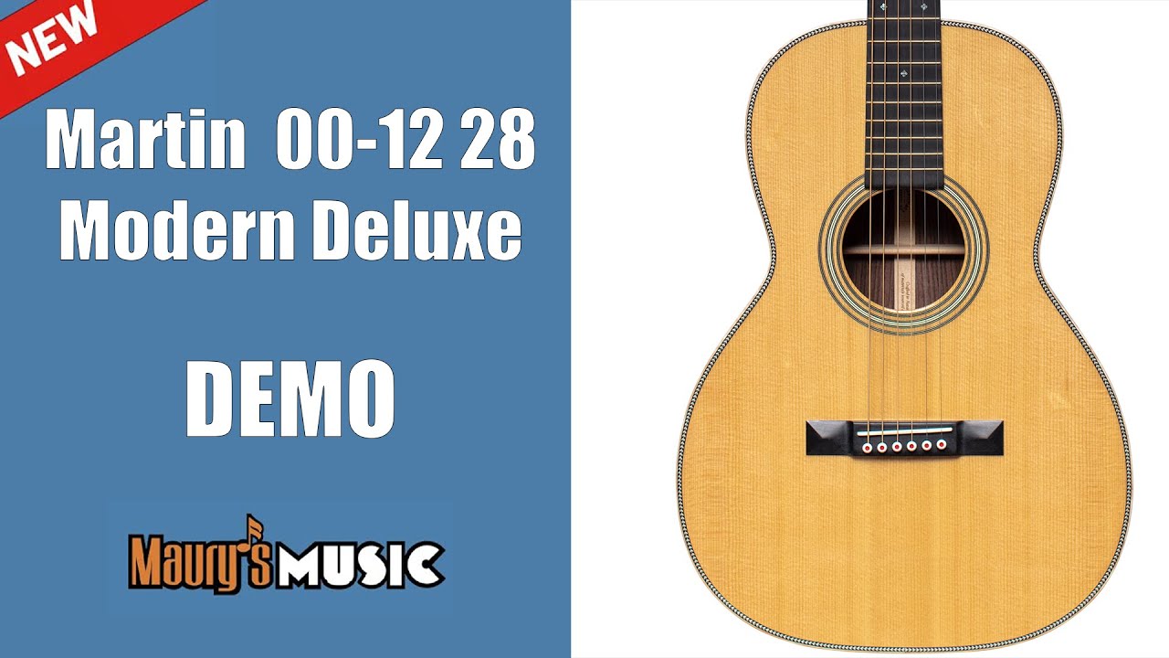Maury demos the Martin 0012-28 Modern Deluxe!