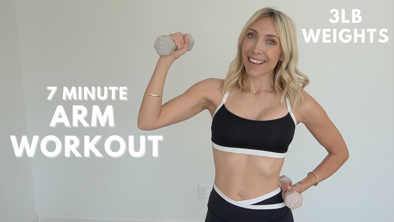 7 MINUTE ARM WORKOUT- 3LB WEIGHTS