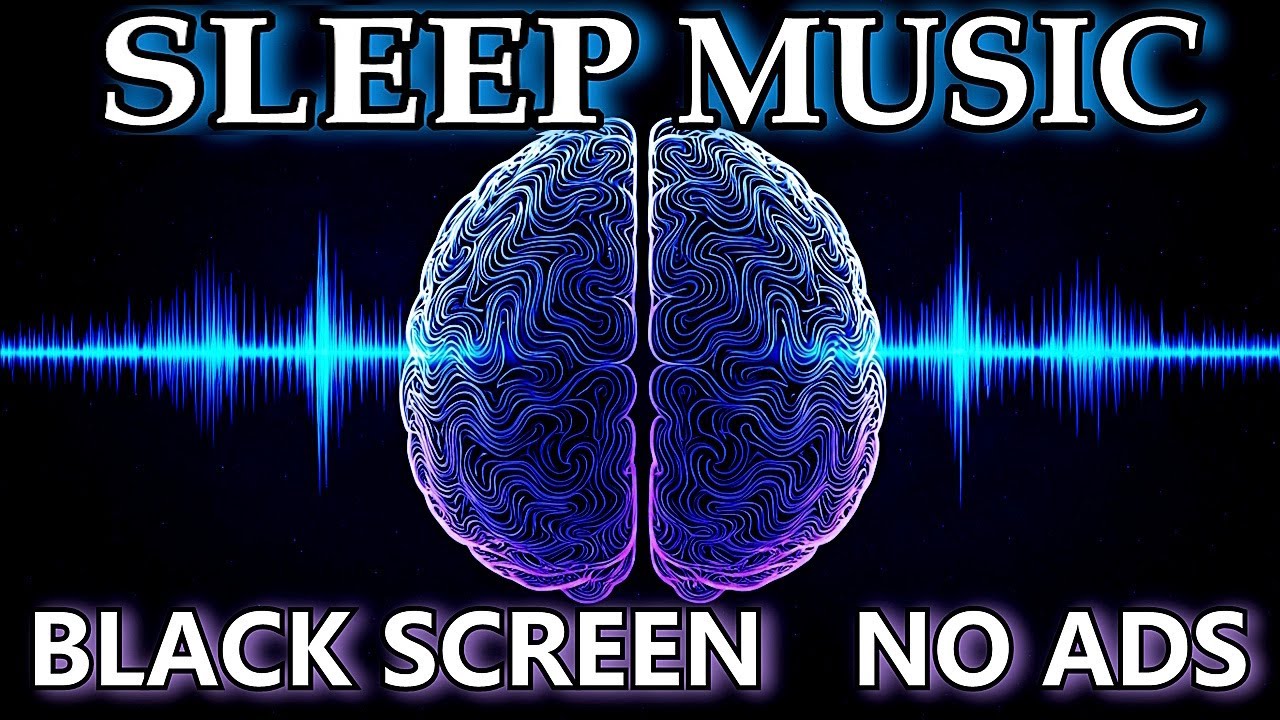 SOOTHING Sleep Music, 528Hz Healing Frequency, Ambient Deep Sleeping Music, Black Screen No Ads