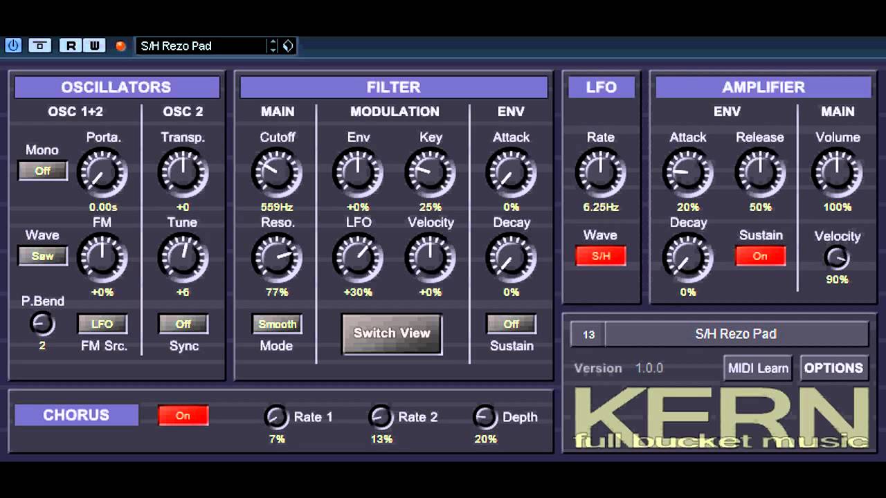 Free VST - Kern Synth - vstplanet.com