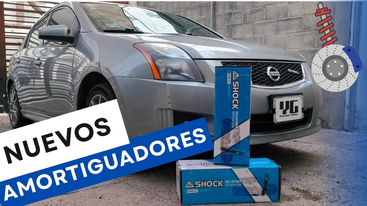 Nuevos amortiguadores al sentra SER SPEC-V.