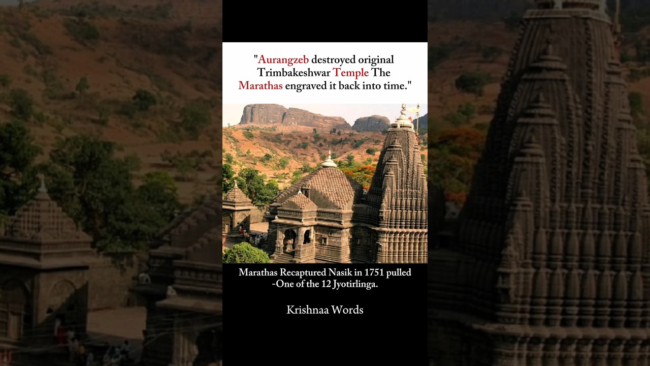 How did the Marathas Brought Trimbakeshwar Back? 
