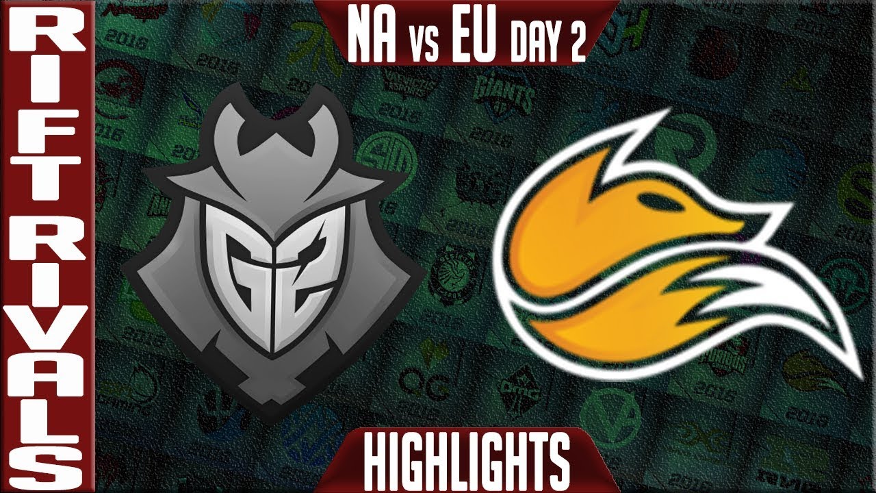 G2 vs FOX Highlights | Rift Rivals 2018 NA vs EU Day 2 Groups | G2 Esports vs Echo Fox