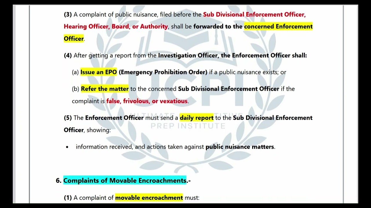 PERA (Operations & Procedures) Rules 2025 | Law Paper Preparation | SDEO, EO, IO | Khalil Ahmed