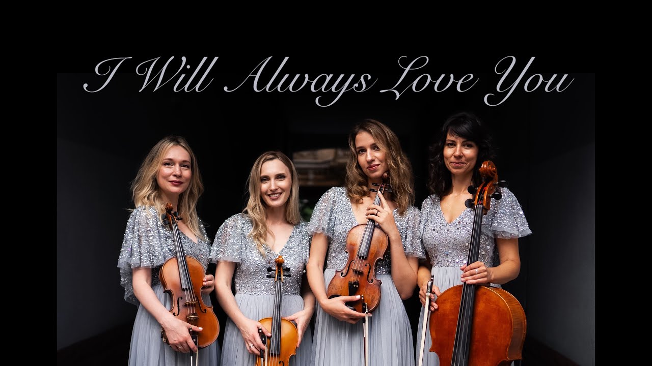 I Will Always Love You - Whitney Houston - Black Tie string quartet