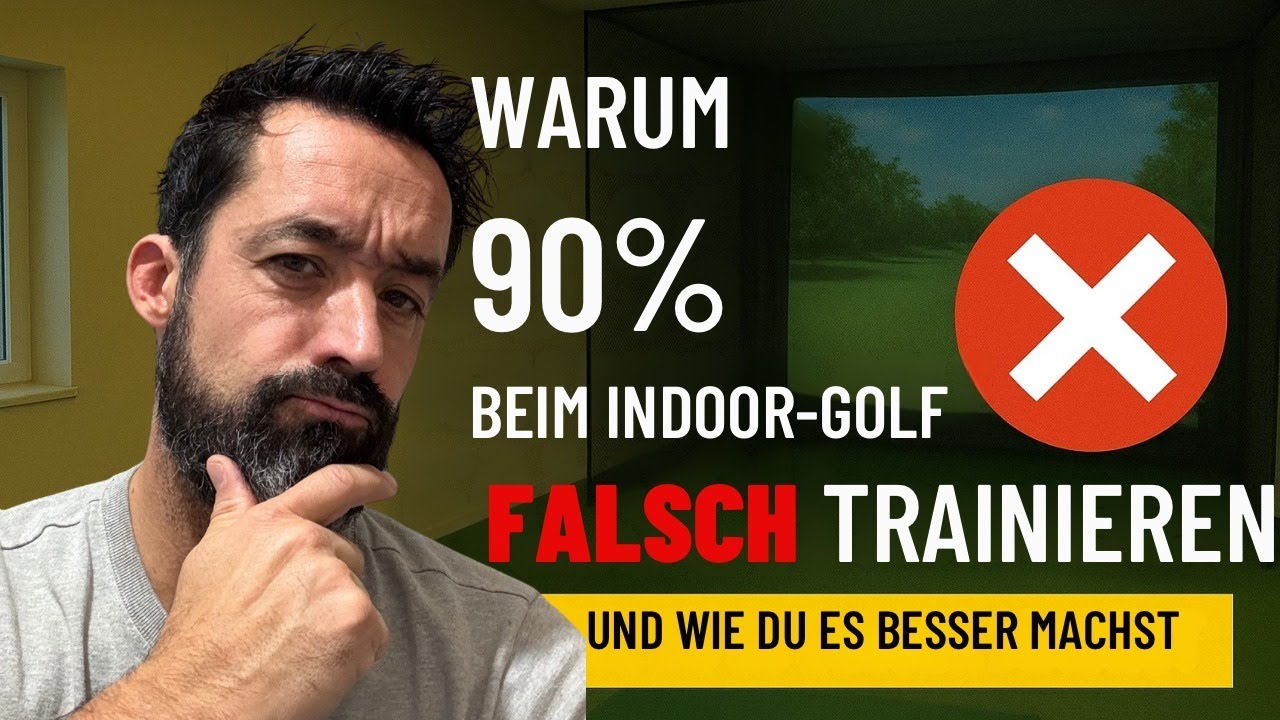 Indoor Golf : DAS kannst du wirklich trainieren - und DAS bringt (fast) nichts