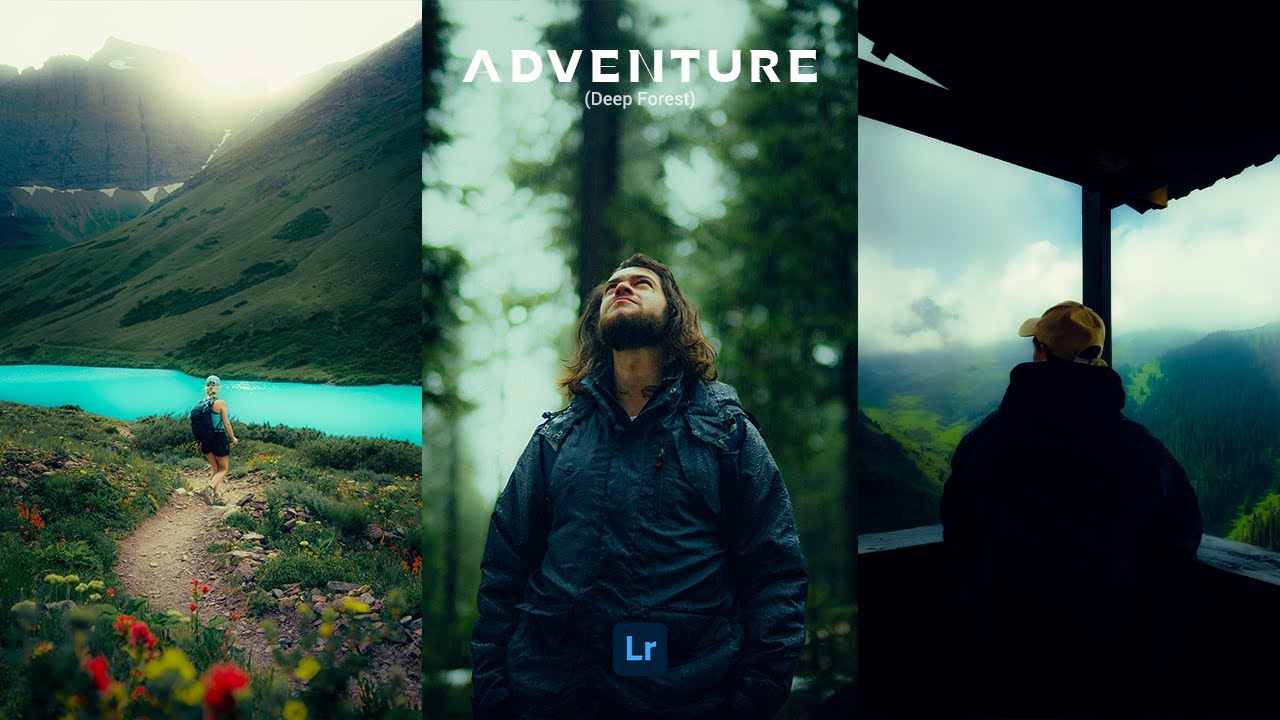 DEEP FOREST Presets - Lightroom Mobile Preset Free DNG | Moody Green Portrait Presets