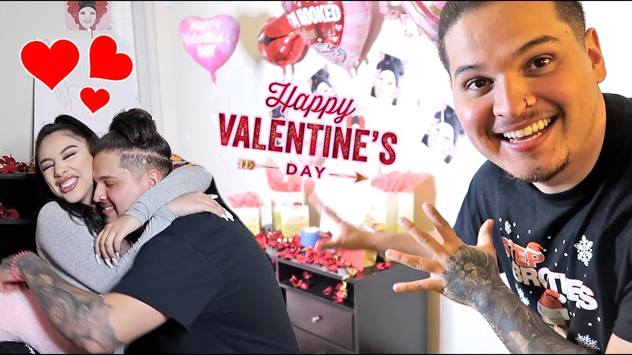 SUPRISING my CRUSH on Valentine's Day! *Emotional*