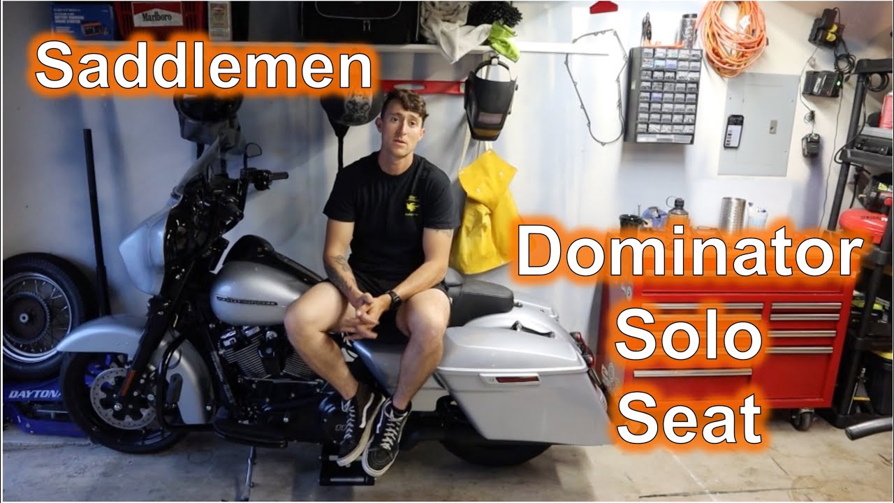 Saddlemen Dominator Solo Seat \\ install and review