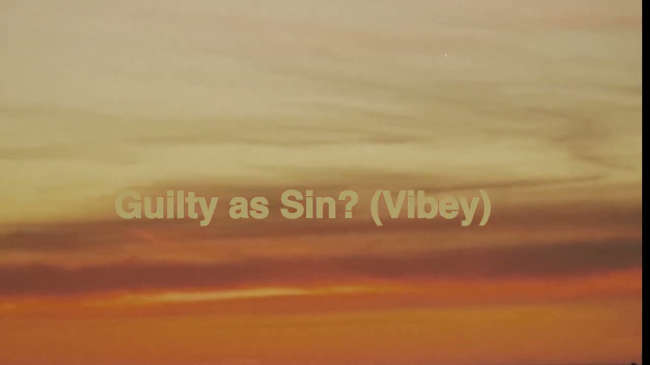Guilty as Sin? (Vibey) Official Audio - Sunset Party