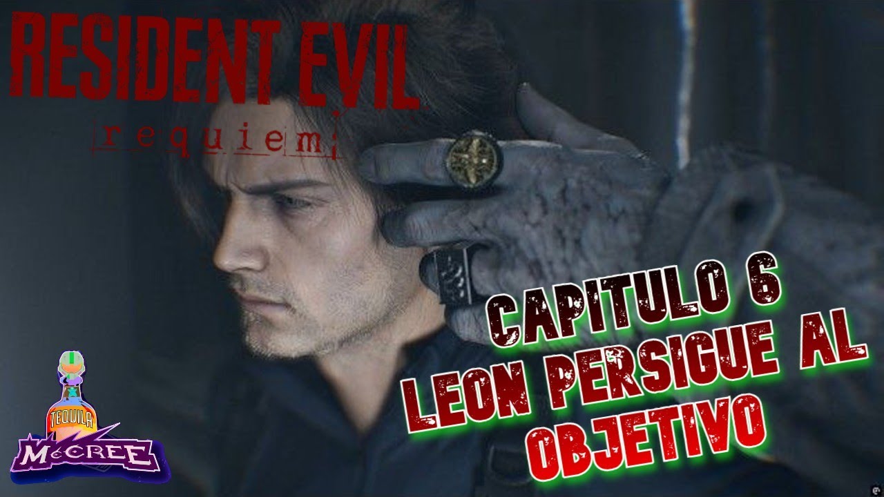 RESIDENT EVIL 9 REQUIEM CAPITULO 6 LEON PERSIGUE AL OBJETIVO POR EL EDIFICIO #GUIA #GAMEPLAY