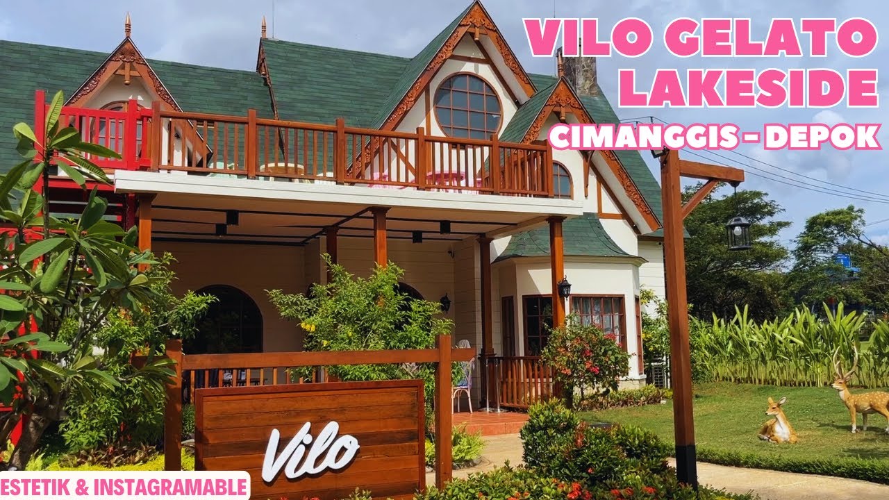 BARU‼️ VILO GELATO LAKESIDE CIMANGGIS DEPOK | TEMPAT HANGOUT INSTAGRAMABLE VIEW DANAU