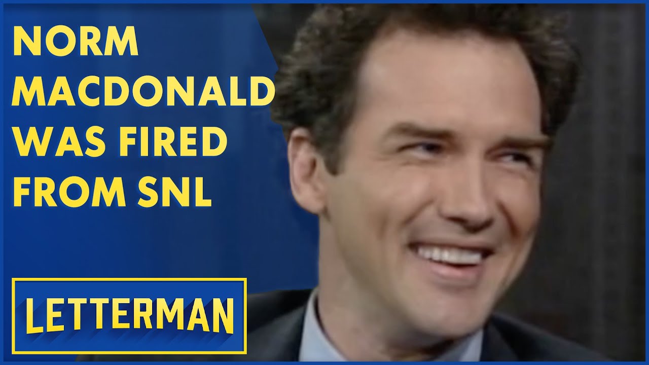 Норм Макдональд рассказал об увольнении из «Saturday Night Live» | Леттерман