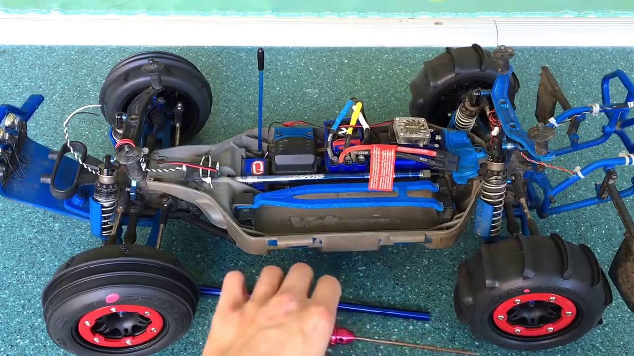 How to replace center drive shaft on Traxxas Slash 4x4