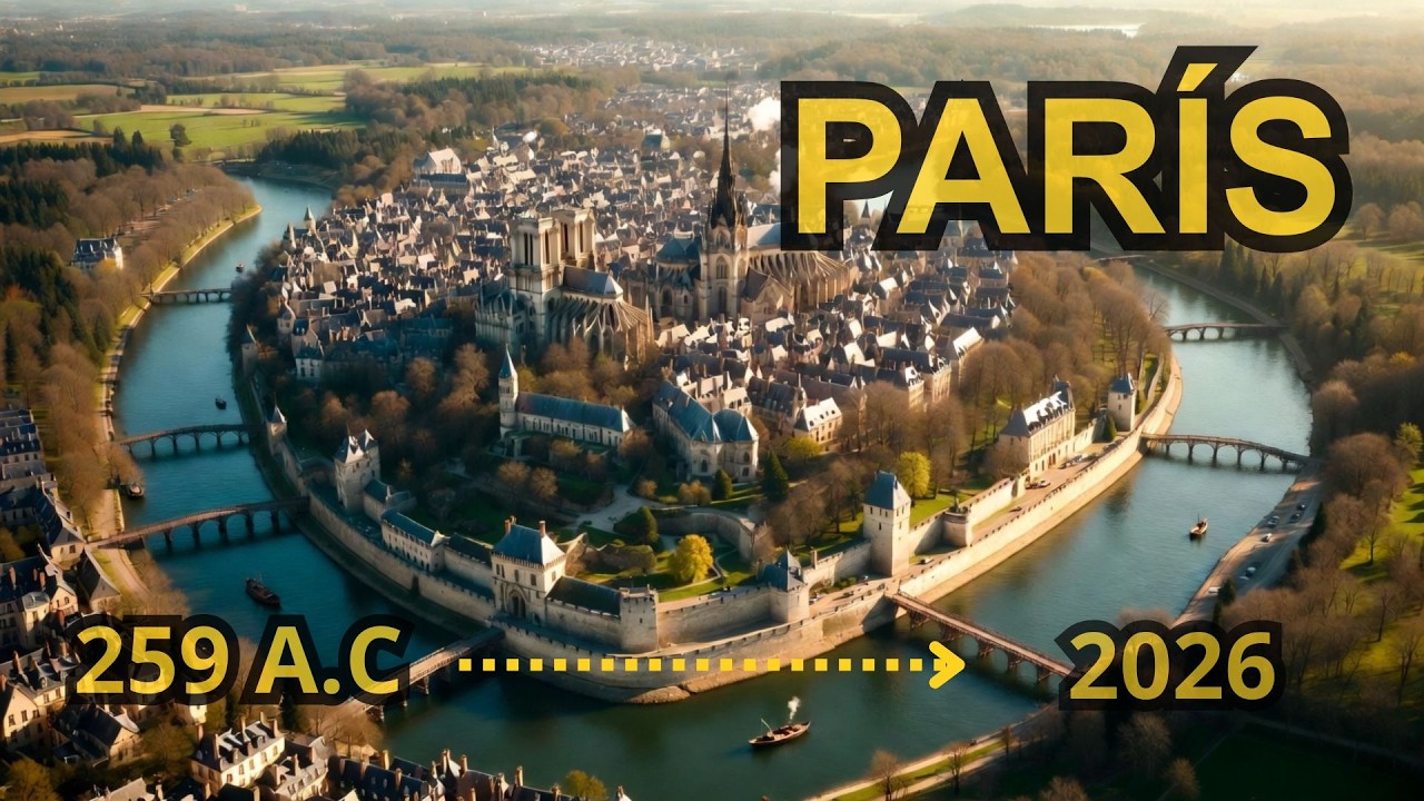 La historia completa de París en 20 minutos