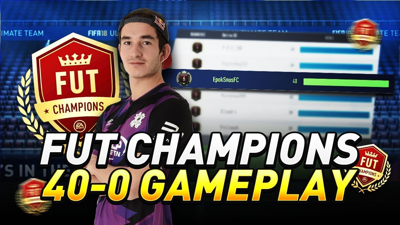 40-0 IGEN I FIFA18 FUT CHAMPIONS!!