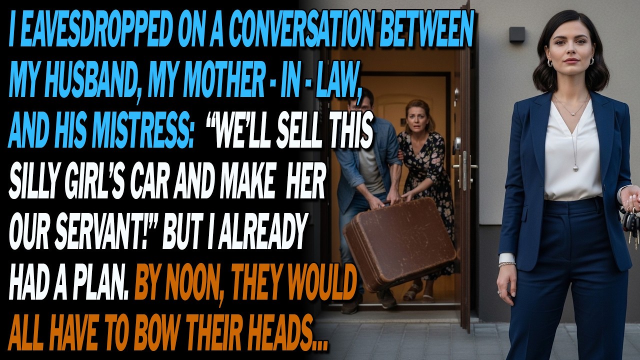 Husband & Mother-in-law Planned To Sell My Car 🚗💥 For His Mistress! 😱 But They Didn’t Know… 🎭