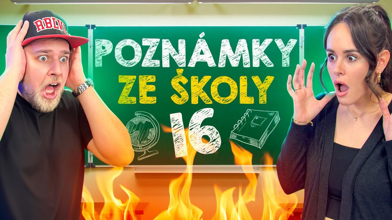 VAŠE NEJLEPŠÍ POZNÁMKY ZE ŠKOLY 16 @andrejkajulie