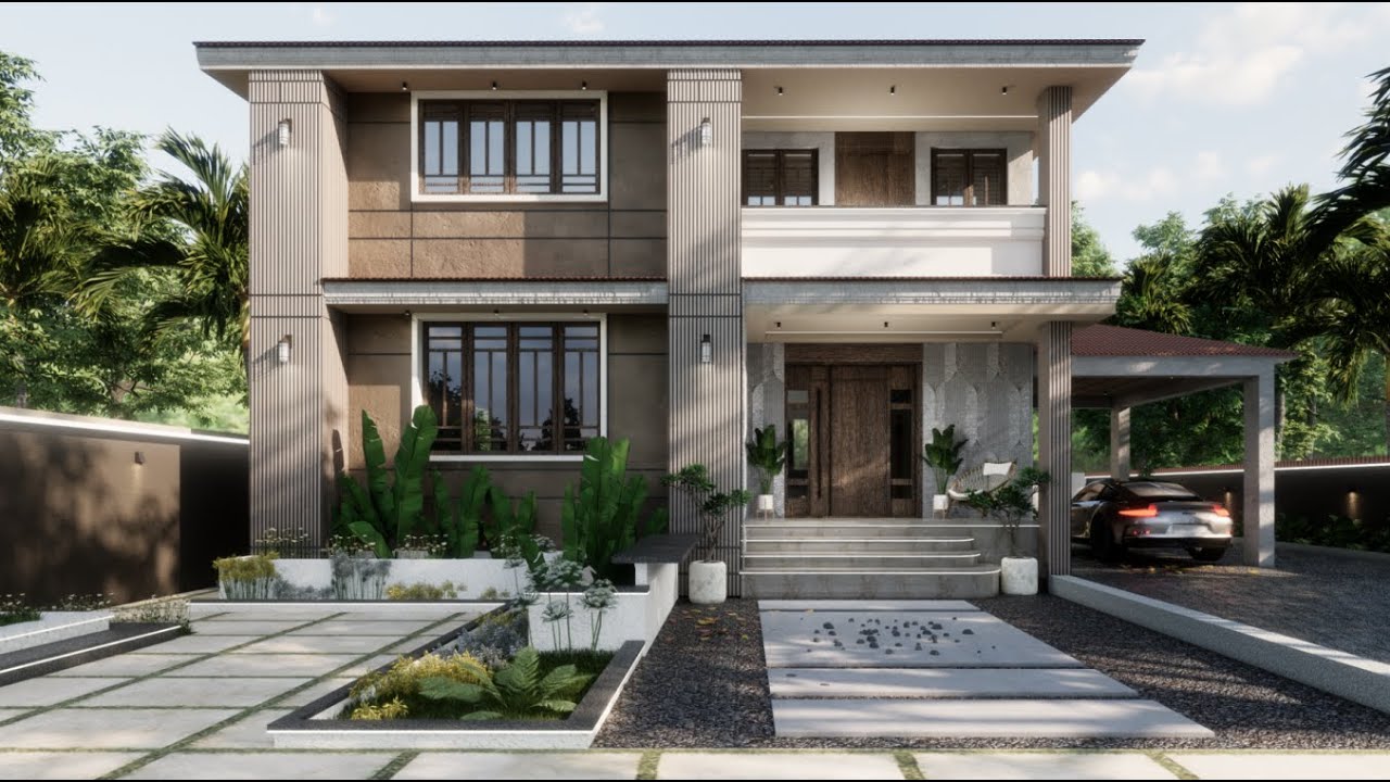 Minimal Yet Bold Facade | Studio White Architecture Mangalore