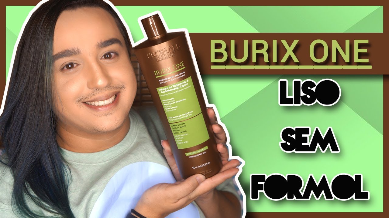 CABELO LISO SEM FORMOL NA PRIMEIRA APLICAÇÃO / PROGRESSIVA BURIX ONE - PROHALL