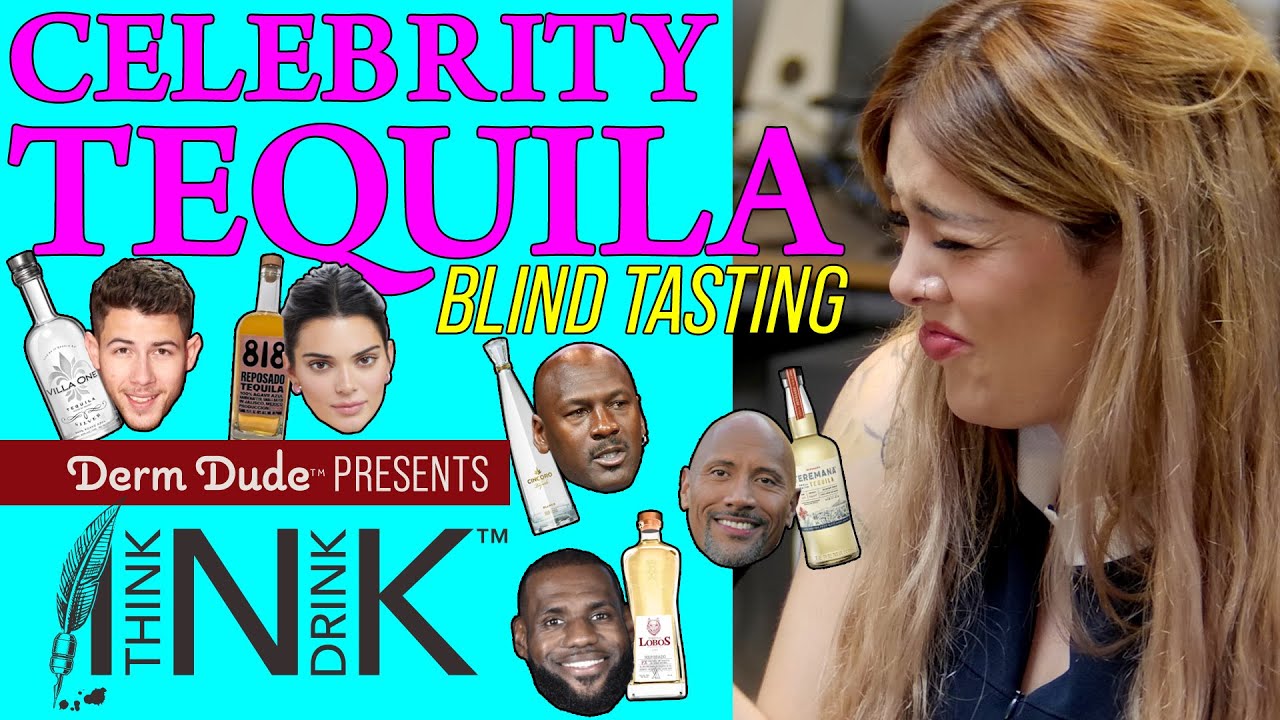 Celebrity Tequila Blind Tasting - The Rock, Michael Jordan, Kendall Jenner, Nick Jonas, Lebron James