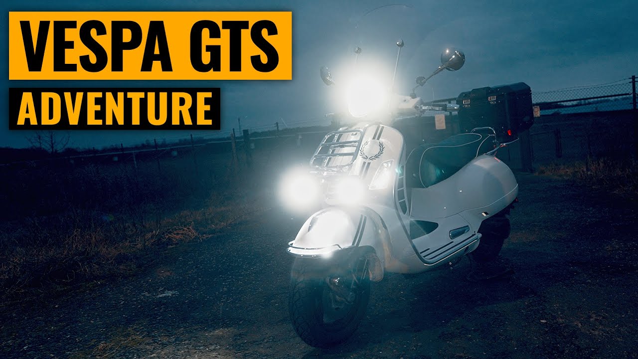 Vespa Gts 300 Touring Adventure Umbau