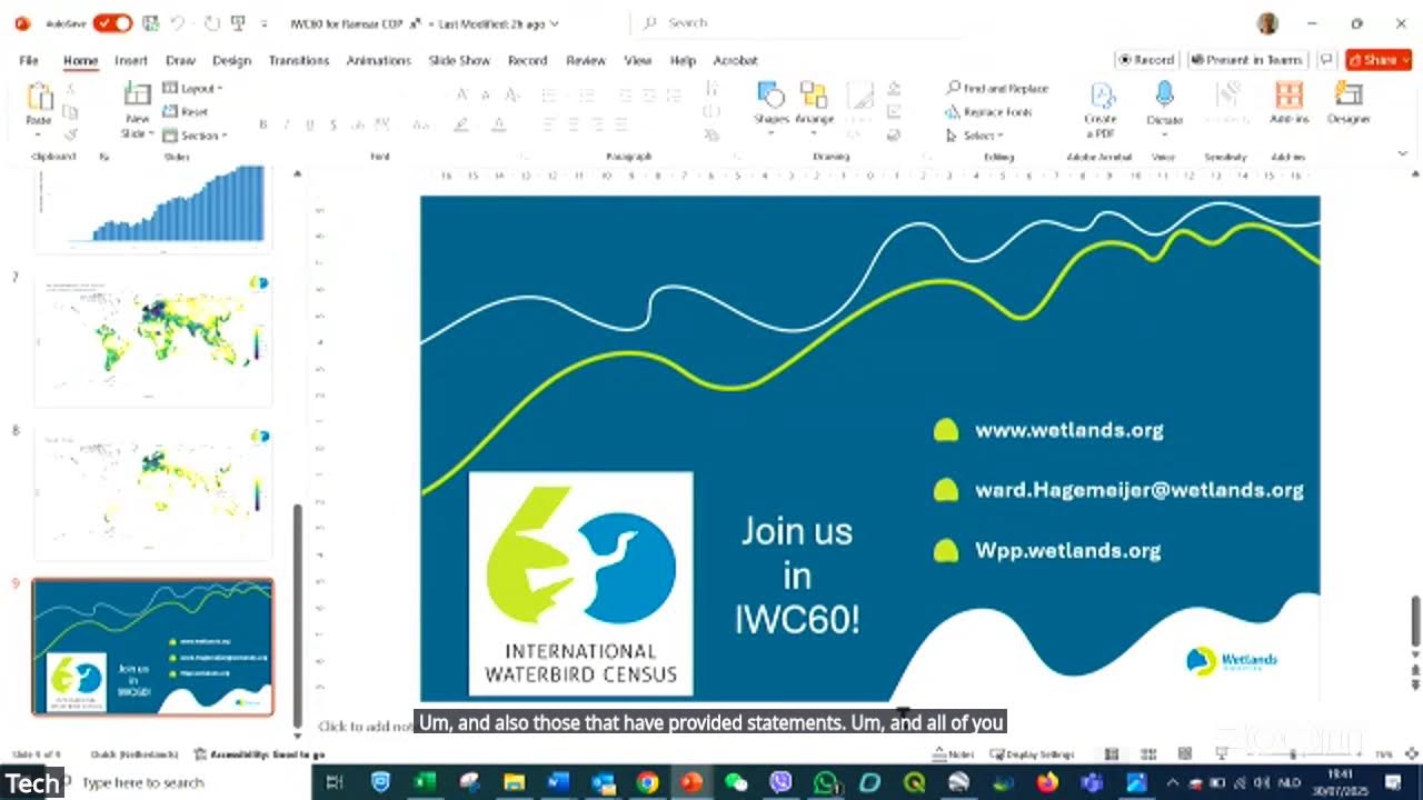 Waterbird Population Estimates and the global Waterbird Populations Partnership