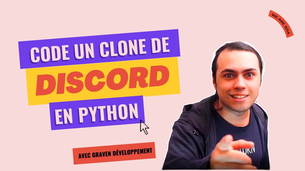 Code un clone de Discord en Python avec le youtubeur Graven ! (Replay)