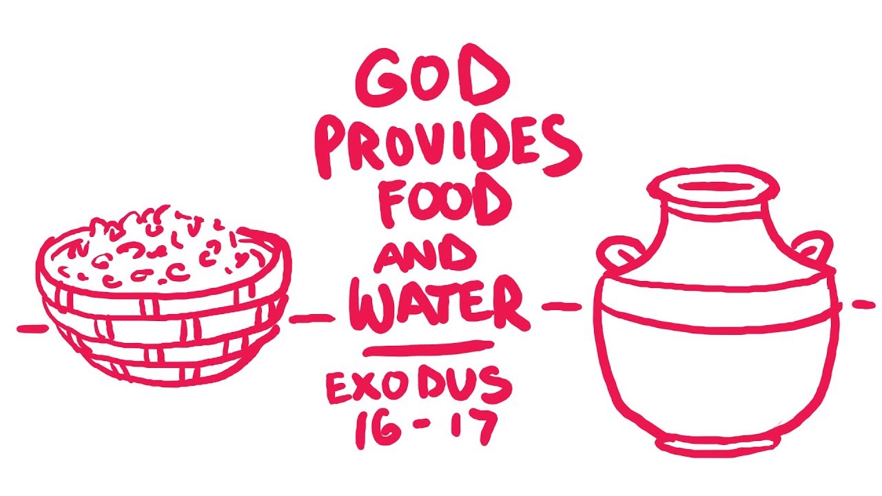 God Provides Food and Water Bible Animation (Exodus 16-17)